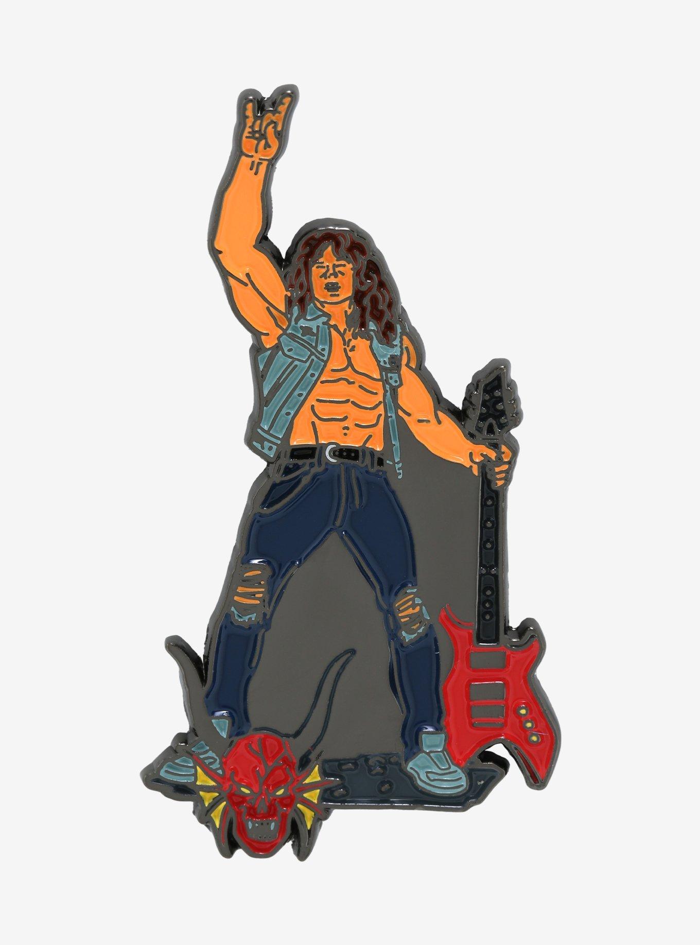 Stranger Things Eddie Munson Guitar Enamel Pin - BoxLunch